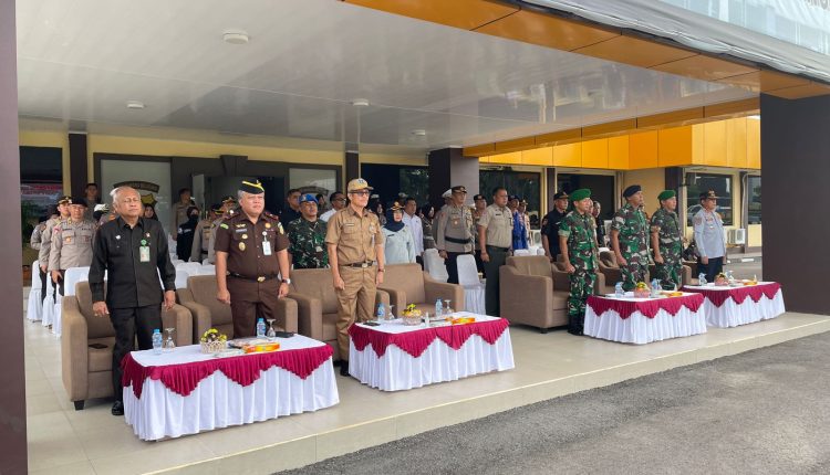 Kepala Cabang Jasa Raharja Babel Hadiri Apel Gelar Pasukan Operasi