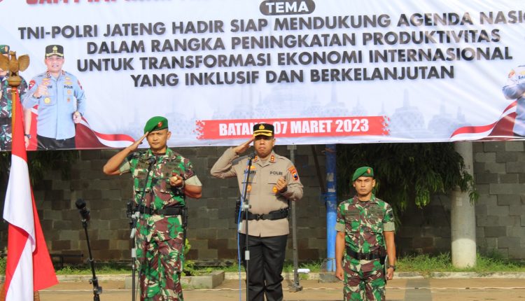 Apel Bersama Tni Polri Wujudkan Kondusivitas Wilayah Dan Netralitas