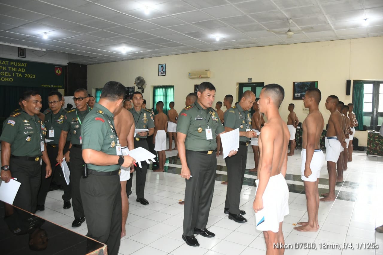 Pangdam IV Diponegoro Pimpin Sidang Pantukhir Cata PK TNI AD Gelombang