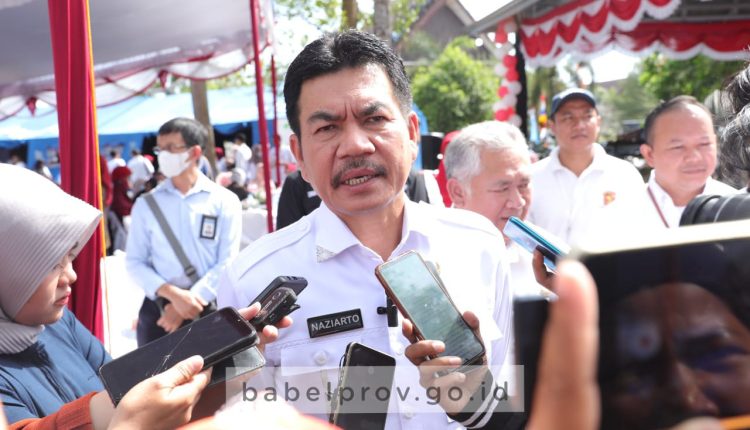 Sekda Naziarto Buka Gebyar UMKM Kep. Babel 2022 – Terabasnews