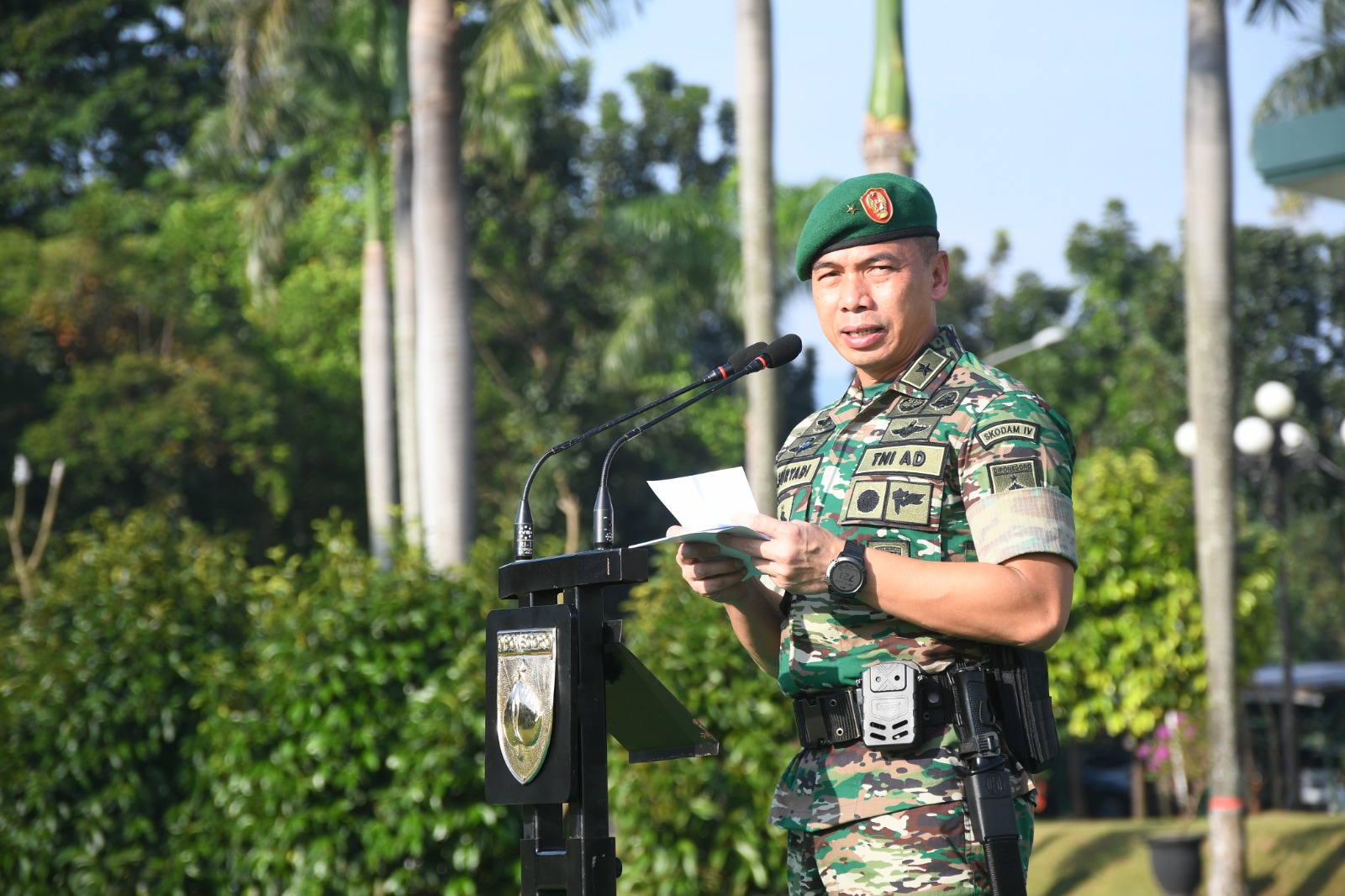 Kodam IV/Diponegoro Gelar Upacara Bendera, Prajurit Dan PNS Dihimbau ...